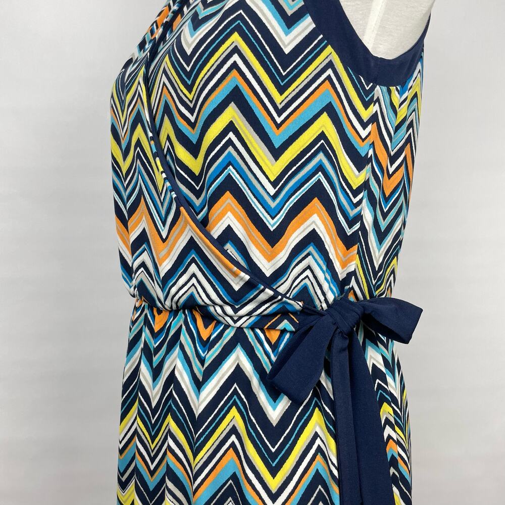 Apt. 9 | NWT Colorful Chevron Print Halter Neck F… - image 5
